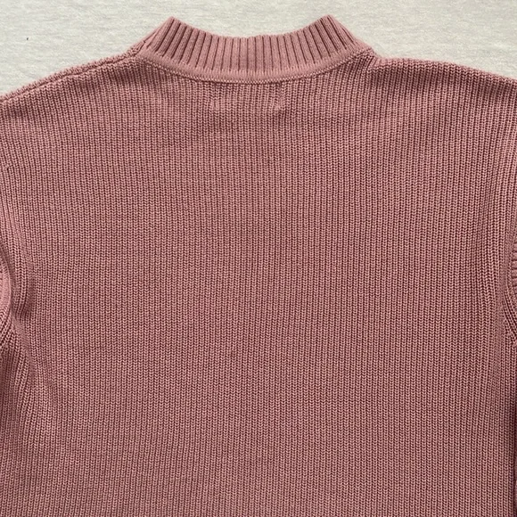 Vivienne Hu VHNY Convertible, Knit, Long Sleeve, Vest, Mauve, Sweater, OS - Picture 9 of 13